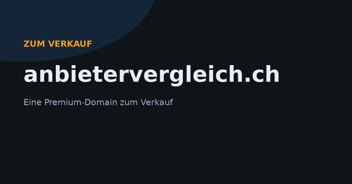 anbietervergleich.ch